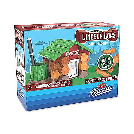 Lincoln Logs Mini Home