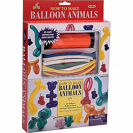 HOW TO BALLOON ANIMALS KIT