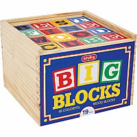 Large Wooden ABC Blocks
