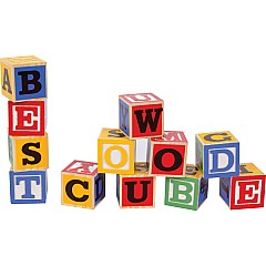 Large Wooden ABC Blocks