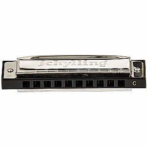 Blues Harmonica In Plastic Cas