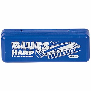 Blues Harmonica In Plastic Cas