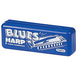 Blues Harmonica In Plastic Cas