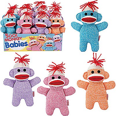 Sock Monkey Babies (assorted)