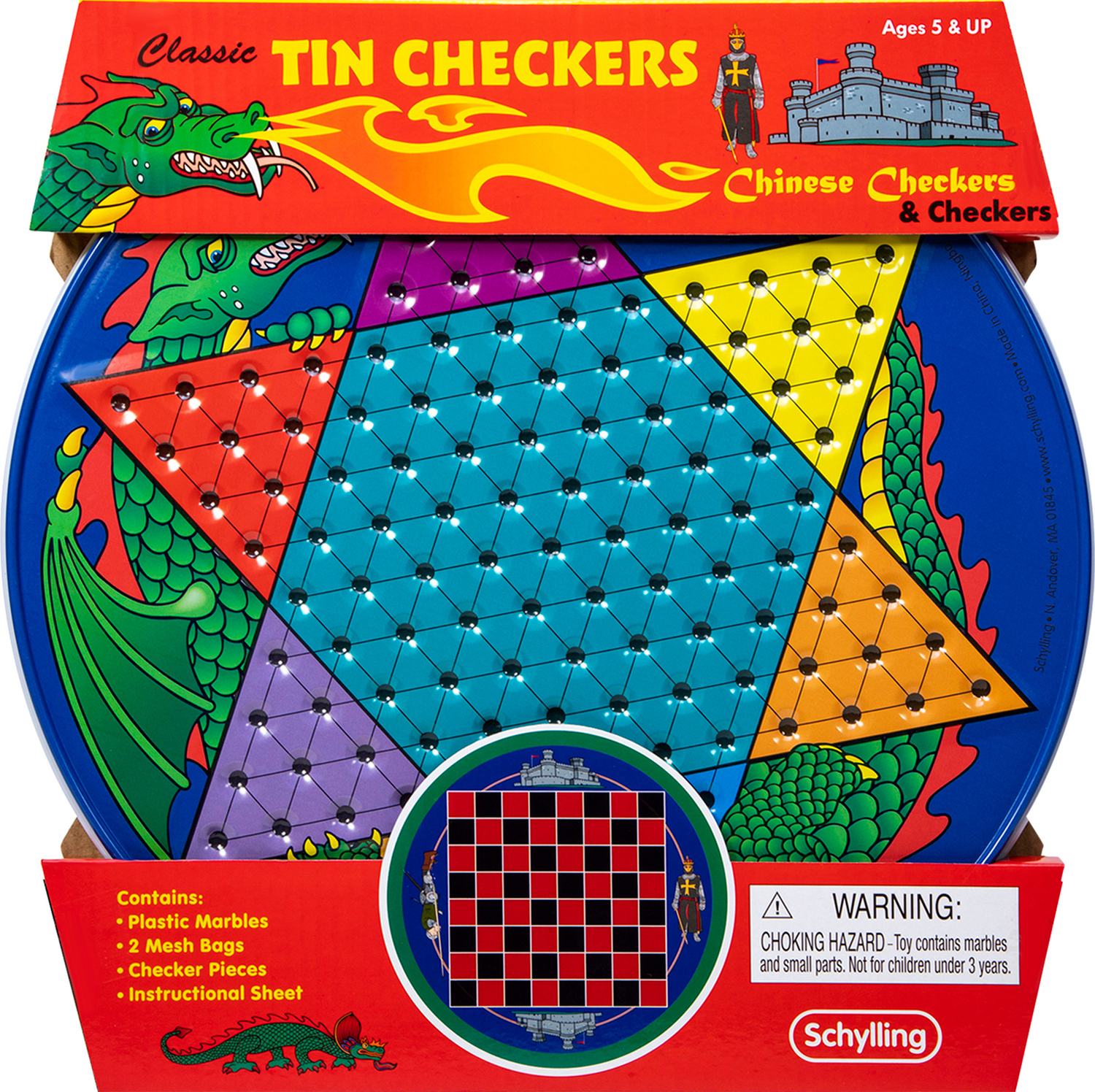 Tin Chinese Checkers