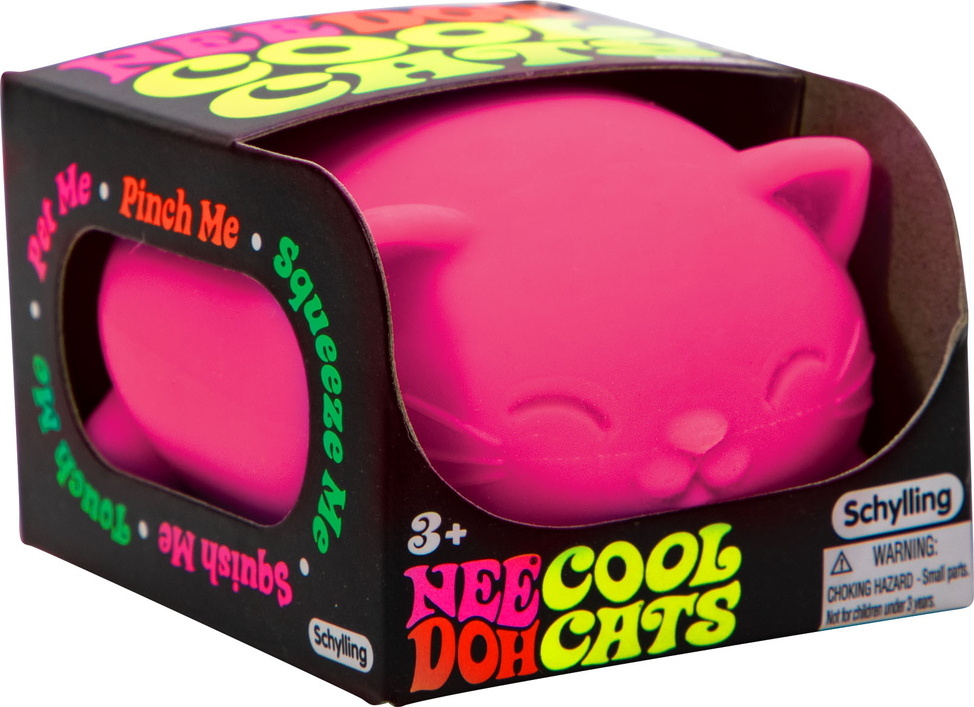 Nee-Doh Stress Balls, The Complete Bundle! One of Each- Teenie, Color  Change and Cool Cats in Vibrant Colors. Bonus E-Book Included.