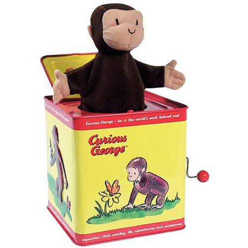 Curious George Jack in the Box on Classic Toys - Toydango