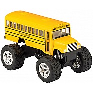 DIE CAST Big Wheel School Bus