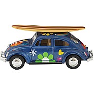 Die-cast 1967 Beetle With Surfbd