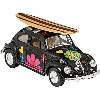 Die-cast 1967 Beetle With Surfbd