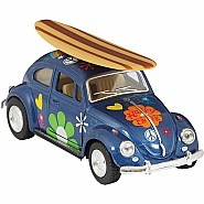 Die-cast 1967 Beetle With Surfbd