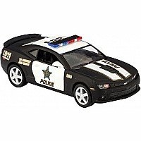 Diecast 14" Camaro Police Vehicle 