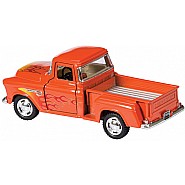DIE CAST 1955 CHEVY PICKUP WITH FLAMES