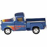 Die-cast 1955 Chevy Pickup with Flames