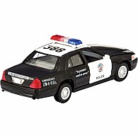 Die Cast Police Car Crown Victoria, Pull Back