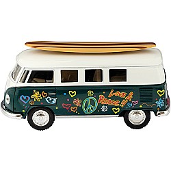 Die-cast 62' Vw Bus &surfboard
