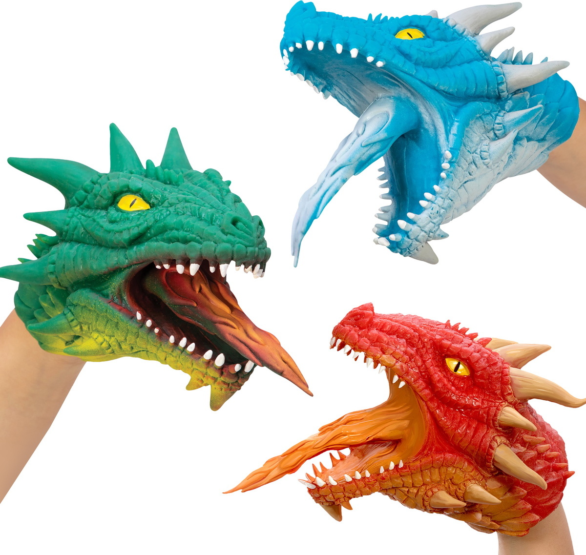 Dragon Hand Puppet Snickelfritz Toys