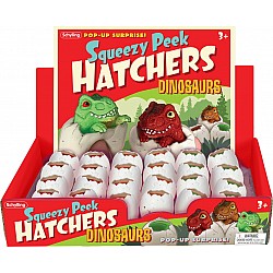 Dino Squeezy Peek Hatchers