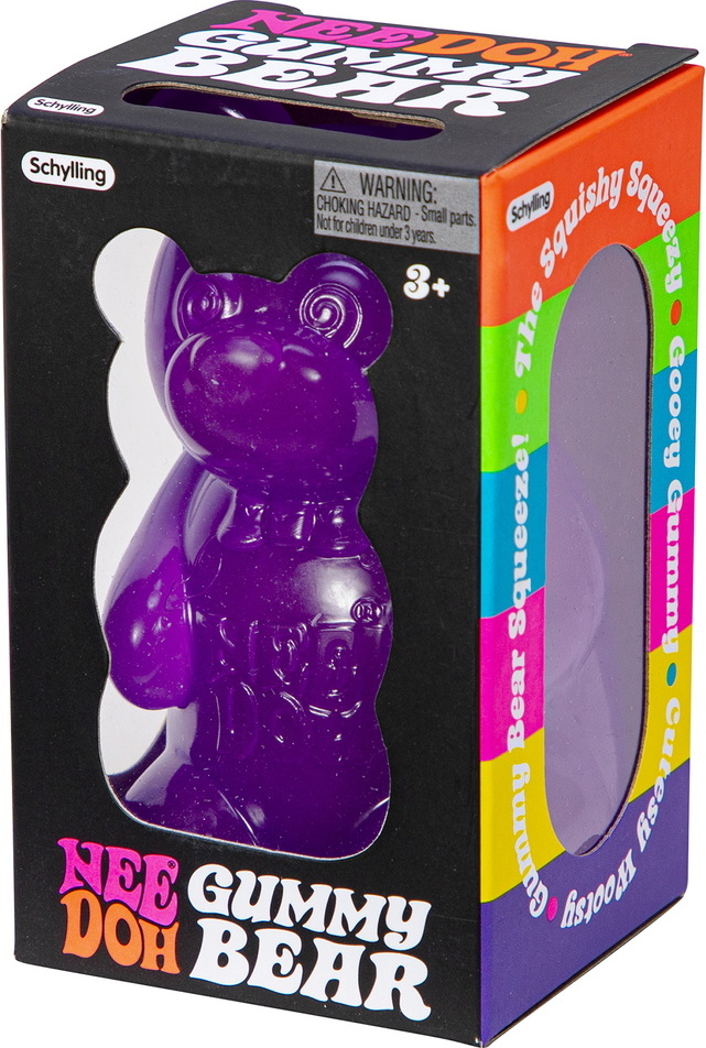 NeeDoh Gummy Bear - Each sold Separately