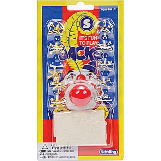 Jacks - The Classic Ball & Jacks game w Metal Jacks