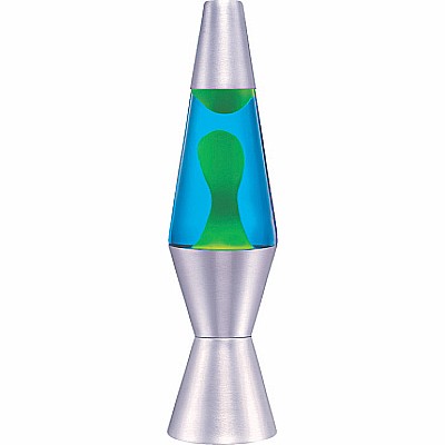11.5'' Lava Lamp (Green and Blue)