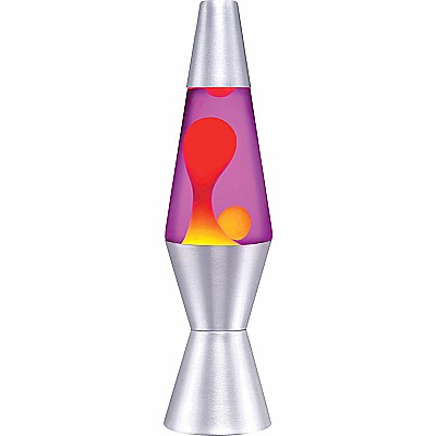 11.5'' Lava Lamp (Yellow & Purple)