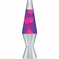 Lava Lamp Pink & Purple 14.5