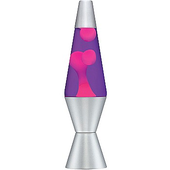 14.5" Lava Lamp, Pink/Purple
