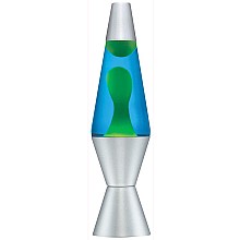 Lava Lamp - 14.5" Yel/Blue