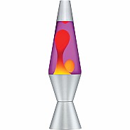 Lava Lamp - 14.5 inch Yellow & Purple