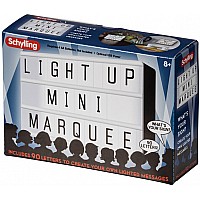 Light Up Mini Marquee