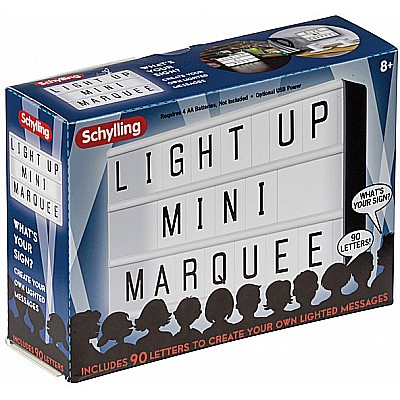 Light Up Mini Marquee