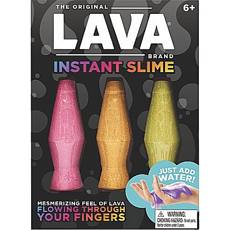 Lava Instant Slime (assorted colors)