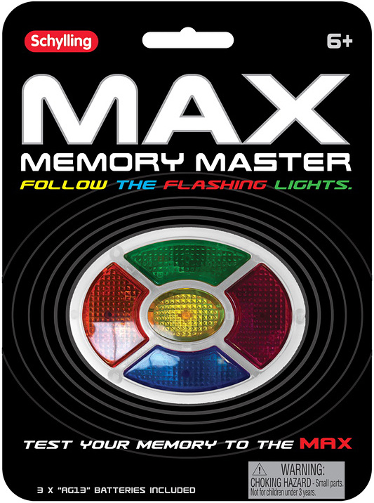 Max Memory Master Button Reflex Game £15 Retail 