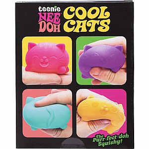 Teenie Cool Kittens NeeDoh - 4 pack (assorted)