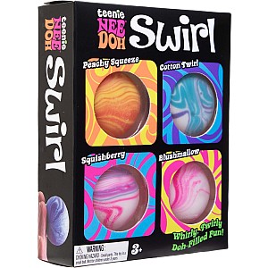 Teenie Swirl NeeDoh - 4 pack (assorted)