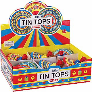 Mini Tin Tops (assorted)