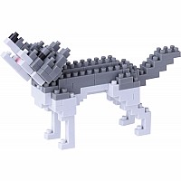 Nanoblock - Gray Wolf