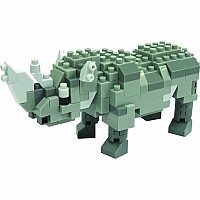 Nanoblock Rhinoceros *D*