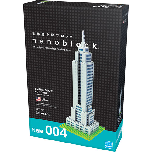 Nanoblock Empire State Building Micro-Sized Block Construction Toy NBM004 