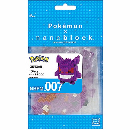 Nanoblocks - Gengar - Pokemon