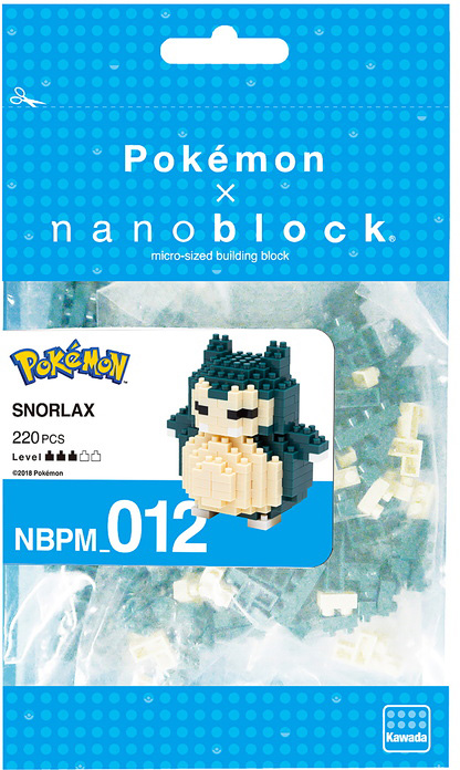 Nanoblock Pokemon Snorlax 