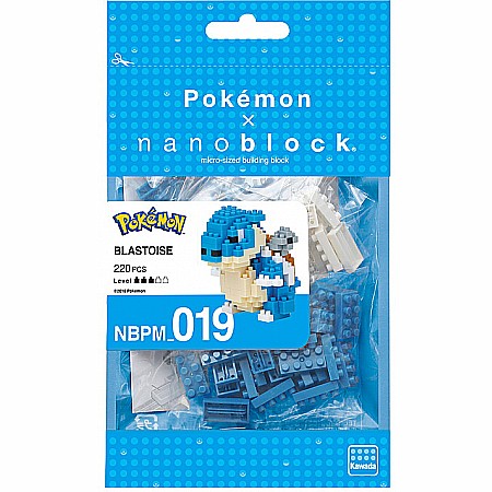 Nanoblocks - Blastoise - Pokemon