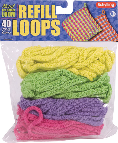Loop Refills For Metal Pot Holder Loom - The Toy Box Hanover