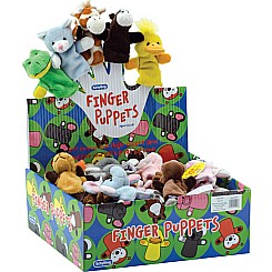 Plush Finger Puppets Assorted - sold individually