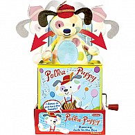 Polka Puppy Jack In Box