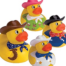 Rubber Duckies Cowboys (assorted)
