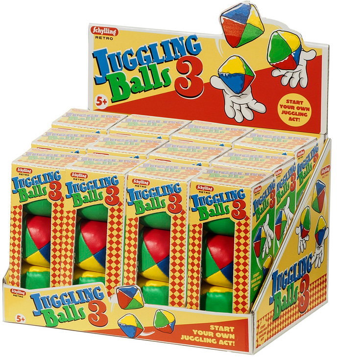 Retro Juggling Balls