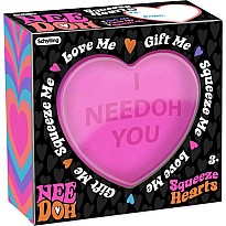 Nee-Doh Squeeze Hearts (assorted colors)