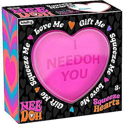 Squeeze Heart NeeDoh (assorted styles)